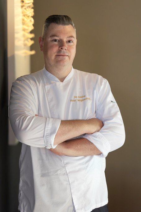 Chef Peter Vangenechten van La Belle Geel