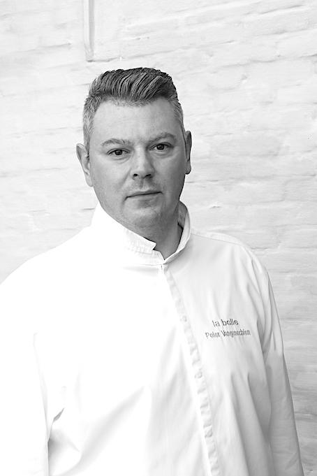 Chef Peter Vangenechten van La Belle Geel Chef Peter Vangenechten van La Belle Geel